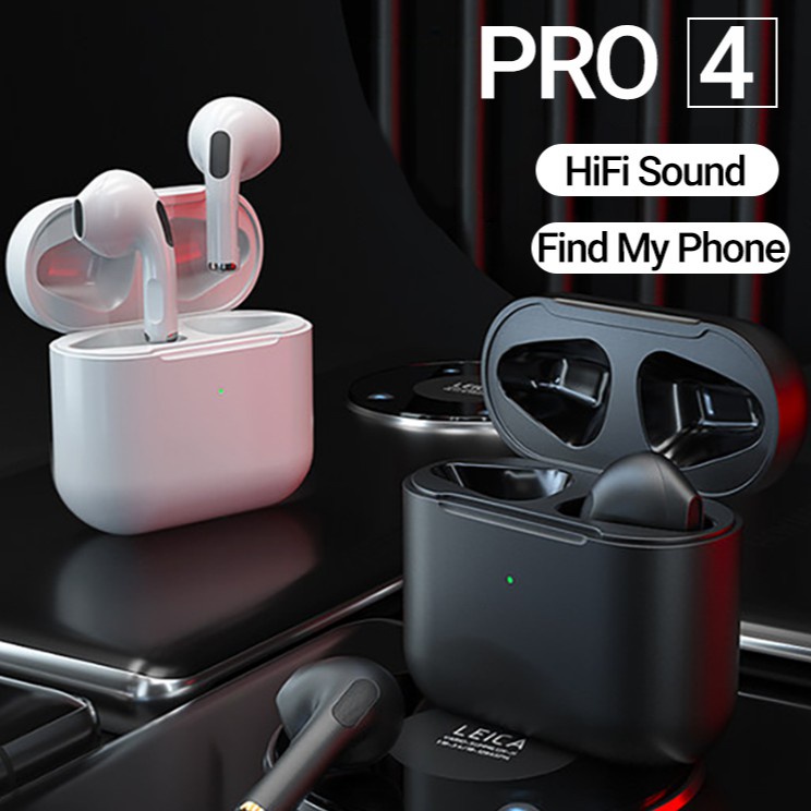 TWS Mini Pro 4 Bluetooth Wireless Earphone Headphone Sport Gaming Headset Earbuds for Android iPhone