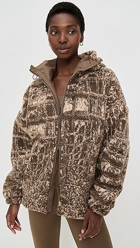 ASMC Truenature Full-Zip Print Winter Fleece Jacket