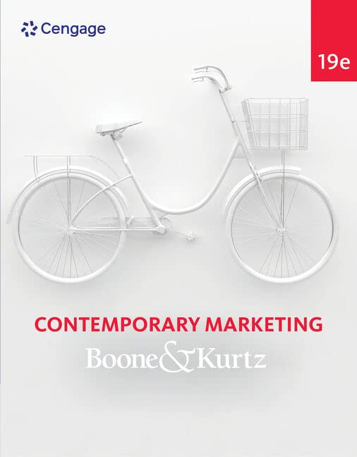 Contemporary Marketing (MindTap Course List) 19th Edition
